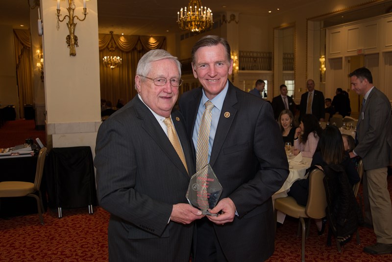 AAPD Congressional Liaison Heber Simmons Jr. with PAC 2015 Legislator of the Year Rep. Paul Gosar